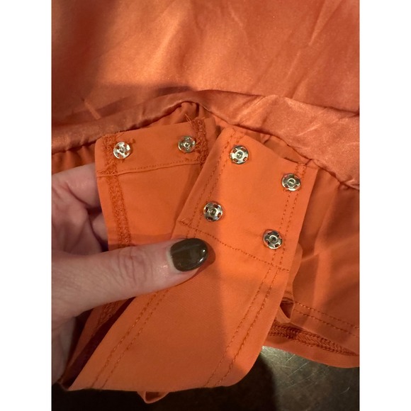 Intermix Bodysuit Women Large Pink Elsie Silk Cowl Neck Spaghetti Strap NWT - Picture 12 of 13